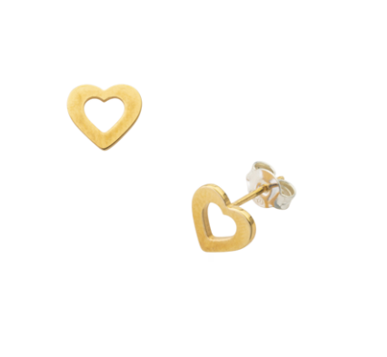 Heart shaped earring